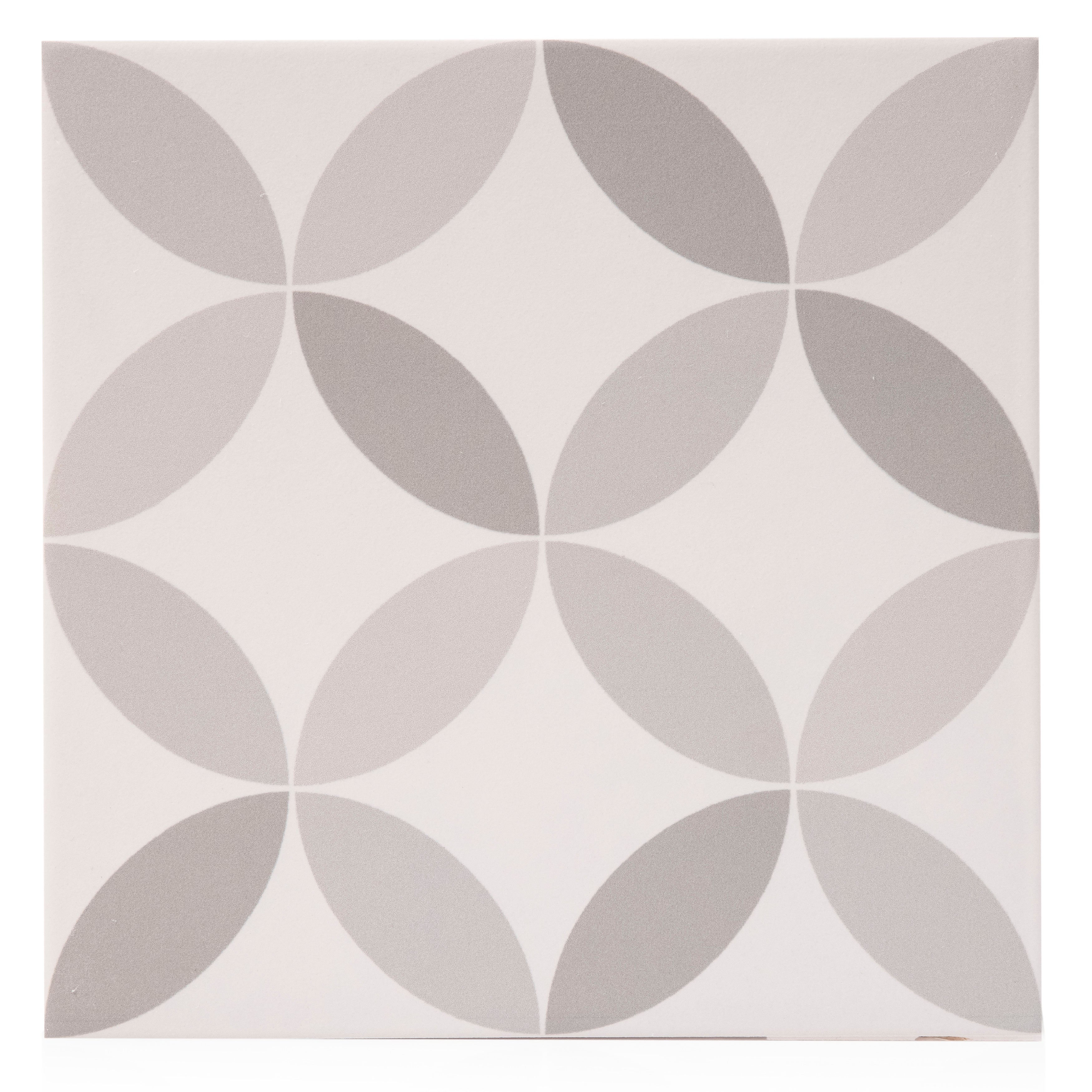 8x8 Bold Gray porcelain tile - Industry Tile